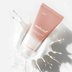 Collagen milk mask creamy texture for deep hydration and skin firming