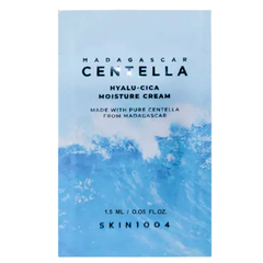 SKIN1004 Madagascar Centella Hyalu-Cica Moisture Cream packaging with blue wave design