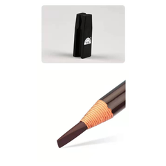 HENGSI PROFESSIONAL EYEBROW PENCIL SHAPER TOOL- FLAT TIP BROW STYLING MOLD