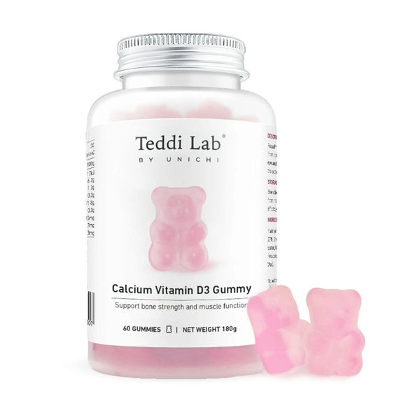 Teddi Lab Calcium Vitamin D3 Gummy 60s
