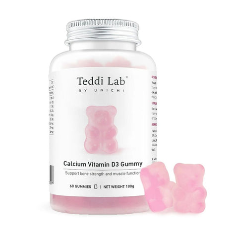 Teddi Lab Calcium Vitamin D3 Gummy 60s