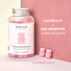 Teddi Lab Calcium Vitamin D3 Gummy 60s