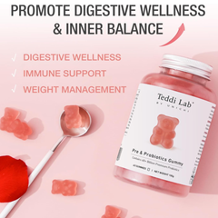 Teddi Lab Pre & Probiotics Gummy 60s