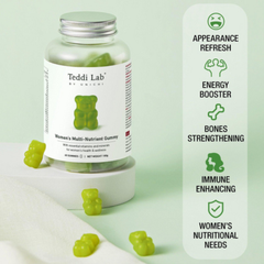 Teddi Lab Women's Multi-Nutrient Gummy 60s