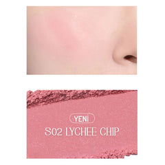 ROMAND Better Than Cheek -S02 Lychee Chip 4g-soft pink blush at THE COSMETIC STORE NZ