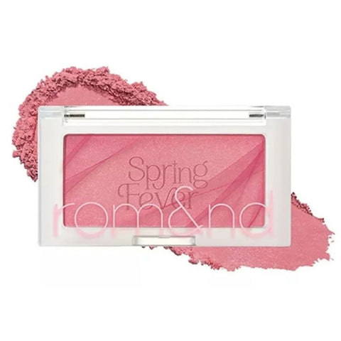 Romand soft pastel blush swatch – K-beauty makeup at THE COSMETIC STORE NZ