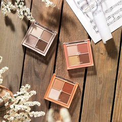 Bestselling K-beauty eyeshadow quad – Dry Apple Blossom by ROM&ND