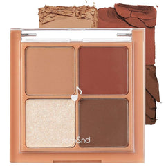 ROM&ND Better Than Eyes #M01 Dry Apple Blossom eyeshadow quad – coral tones at THE COSMETIC STORE NZ