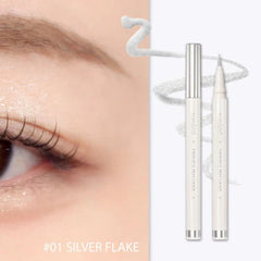 TWINKLE PEN LINER 01 SILVER FLAKE