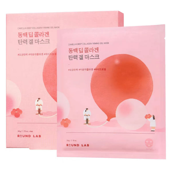 Camellia Deep Collagen Firming Gel Mask (4ea) 34g
