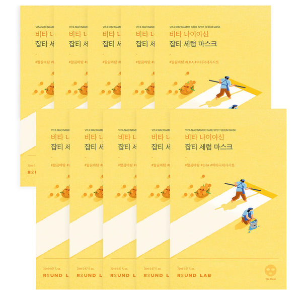 Vita Niacinamide Dark spot Serum Mask (20ml x 10 Masks)