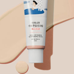 Korean brightening sunscreen with birch sap hydration – SPF50+ protection
