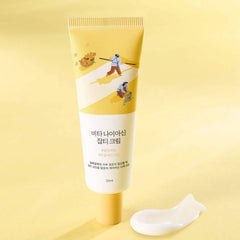 Korean niacinamide cream for dark spot correction and radiant skin – ROUND LAB NZ