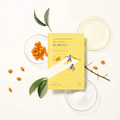 10-pack ROUND LAB niacinamide sheet mask – fade dark spots and hydrate skin