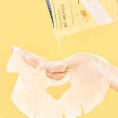 10-pack ROUND LAB niacinamide sheet mask – fade dark spots and hydrate skin