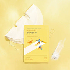 10-pack ROUND LAB niacinamide sheet mask – fade dark spots and hydrate skin