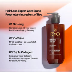 Hair Strengthen & Volume Shampoo 480ml