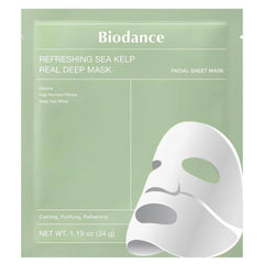 BIODANCE-Refreshing Sea Kelp Real Deep Mask for soothing & oil control- The Cosmetic Store New Zealand