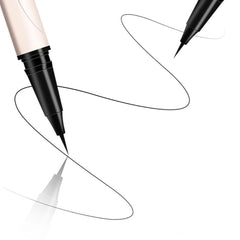 Two pens drawing curved lines - Slim precision eyeliner makeup product image