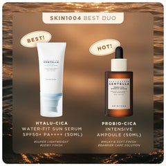 SKIN1004 Glow 1004 Duo – Centella ampoule and sun serum skincare set