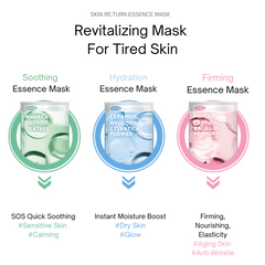 SNP SKIN RE:TURN SOOTHING ESSENCE MASK 10 SHEETS-SNP-The Cosmetic Store New Zealand