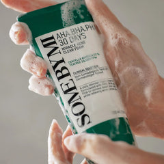 SOME BY MI AHA BHA PHA Miracle Acne Cleanser 100ml | ACNE PRONE SKIN-THE COSMETIC STORE NZ.