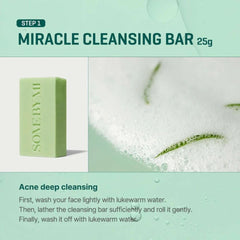 SOME BY MI Miracle Cleansing Bar tea tree soap for acne prone skin- THE COSMETIC STORENZ.
