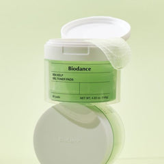BIODANCE Sea Kelp Toner Pads 60pads 140g to purify and soothe skin-BIODANCE -The Cosmetic Store