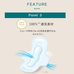 Laurier Skin Clean Guard For the heavy night with wings 30cm 9 Pieces