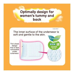 MEGRHYTHM Steam Thermo Patch for Menstrual Cramps | Gentle Heat Therapy | 1 Patches