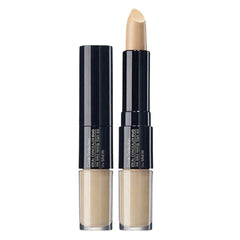 the SAEM Cover Perfection Ideal Concealer Duo 1.5 Natural Beige dual stick and liquid packaging at The Cosmetic Store