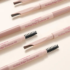 Ultra-fine eyebrow pencil in Natural Brown for precise brow definition