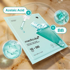 MEDICUBE hydrating calming face mask for redness prone and blemish skin