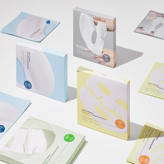 Collection of skincare mask packaging -SUNGBOON EDITOR Deep Collagen Hyalu-B5 Hydrating Mask 4ea-THE COSMETIC STORE NZ