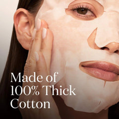 Premium Japanese facial treatment mask with concentrated PITERA essence