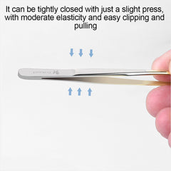 Trikeel Professional Eyelash Brow Face Hair Removal Tweezer 1pc