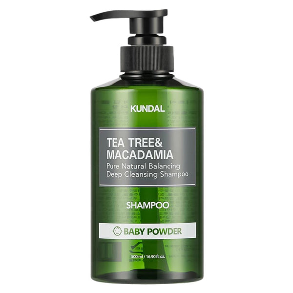 Tea Tree & Macadamia Deep Cleansing Shampoo - Baby Powder 500ml
