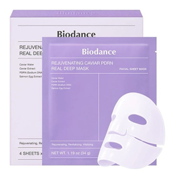 Rejuvenating Caviar PDRN Real Deep Mask 4ea