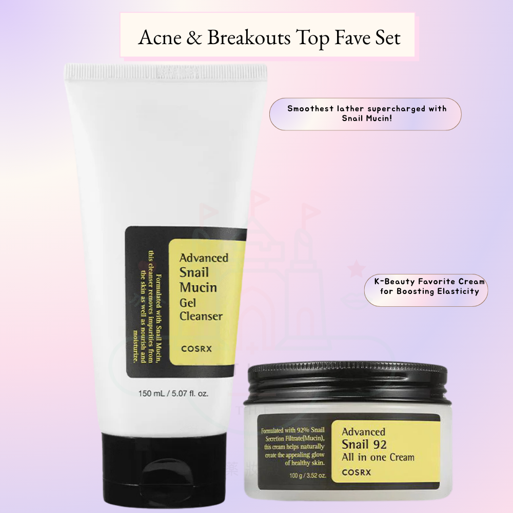 Acnetop COSRX Acne & Breakouts Top Fave Set | Gentle Acne Care Duo | The ...