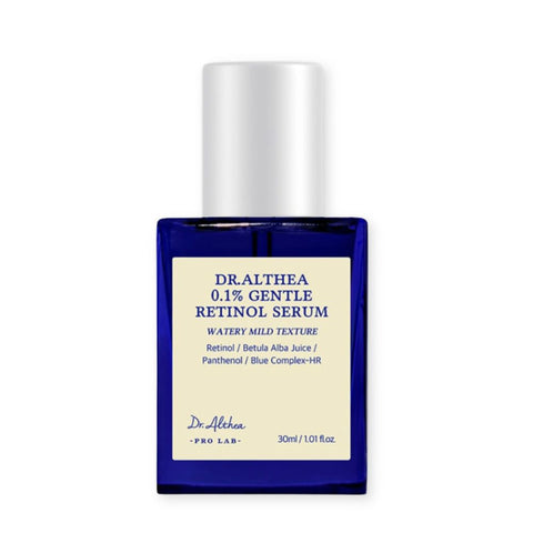 Dr.Althea 0.1% Gentle Retinol Serum 30ml Korean skincare anti-aging serum for fine lines, wrinkles and sensitive skin
