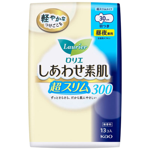 Laurier F Series Ultra Thin Night Pads With Wings 30cm 13pcs