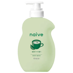 Naive Body Soap Pump -Matcha Latte Scent 530ml