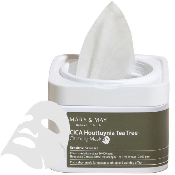 Cica Houttuynia Tea Tree Calming Mask 30pcs