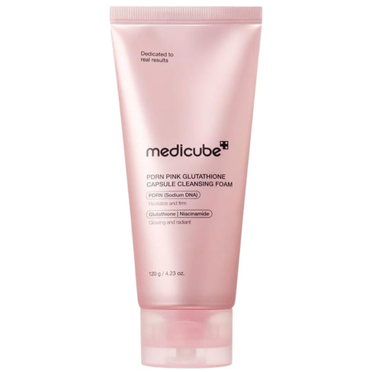 PDRN Pink Glutathione Capsule Cleansing Foam 120g