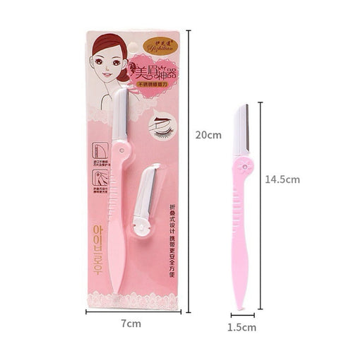 Stainless Steel Eyebrow Trimmer 1 pcs