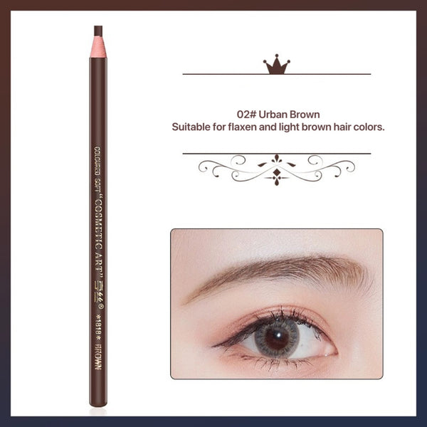 Studio dedicated Hensel 1818 eyebrow pencil hard core waterproof long-lasting non-fading eyebrow pencil-02 Urban Brown
