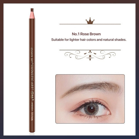 Studio dedicated Hensel 1818 eyebrow pencil hard core waterproof long-lasting non-fading eyebrow pencil-01 Rose Brown
