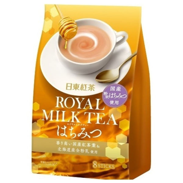Nittoh Black Tea Royal Milk Tea Honey 8 Sticks
