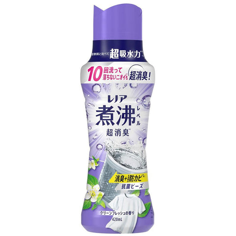 Lenor Boil-Level Deodorizing and Antibacterial Beads Deodorizing and Mold Prevention 420ml