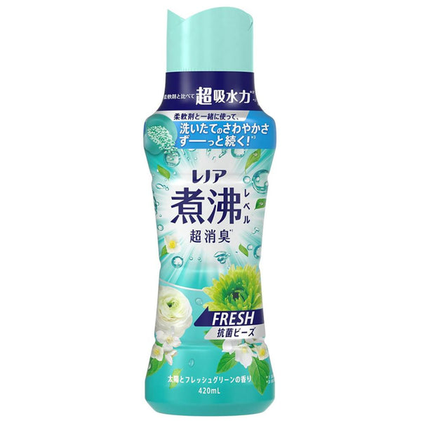 Lenor Boil-Level Deodorizing and Antibacterial Beads Sun and Fresh Green Scent 420ml